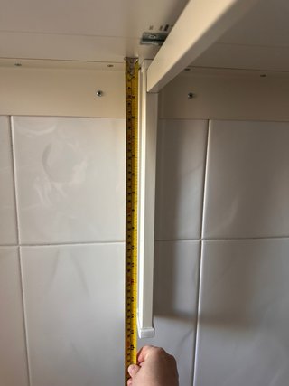 Mesa plegable de pared blanca Ikea