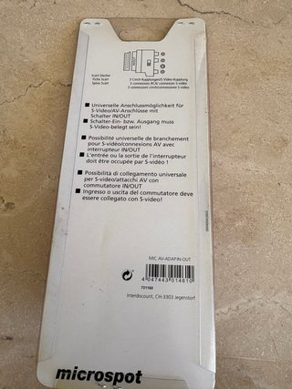 Cable HDMI y Adaptador Scart - Ambos por €4