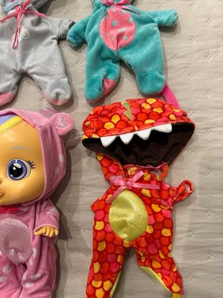 Lote Bebés Llorones Ropa y Accesorios