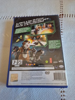 Juego PS2 G-Force Disney