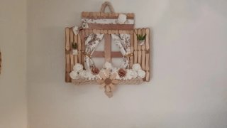 Artesanía de ventana hecha a mano