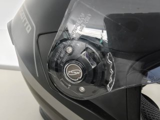 Casco Moto Jet Negro Talla M