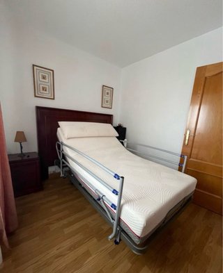 Cama geriátrica eléctrica articulada + colchón