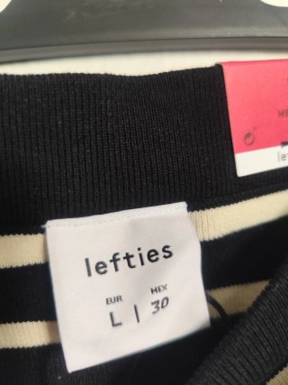 Falda Larga Rayas L Lefties