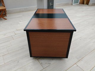 Baule esterno in alluminio con ruote
