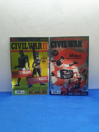 COMIC MARVEL CIVIL WAR 2  VOLUMENES 0-8