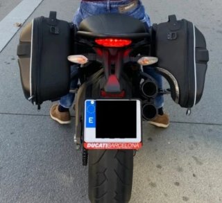 SOLO los Herrajes Maletas Ducati Monster 821