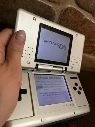Nintendo DS Lite Argento