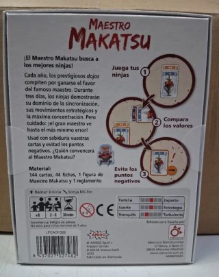 Juego de mesa Maestro Makatsu nuevo