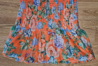 Vestido floral entallado Manosque