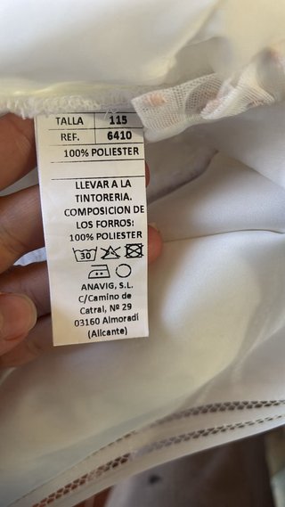 Vestido de Comunión Anavig
