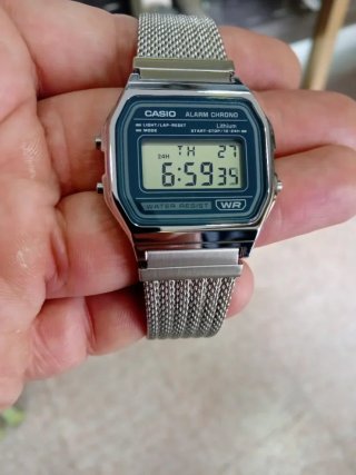CASIO VINTAGE A158WEM-3EF/ NEW MODELO/OFERTA FLASH