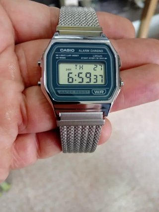 CASIO VINTAGE A158WEM-3EF/ NEW MODELO/OFERTA FLASH