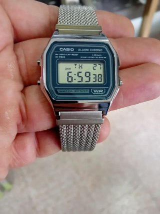 CASIO VINTAGE A158WEM-3EF/ NEW MODELO/OFERTA FLASH