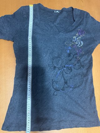 Camiseta Harley-Davidson Gris Chica
