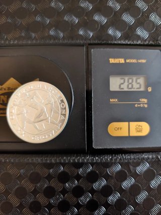 🇬🇮 Moneda Plata 925 1 Crown Gibraltar 1991