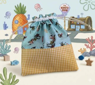 Mochila infantil artesanal Bob Esponja