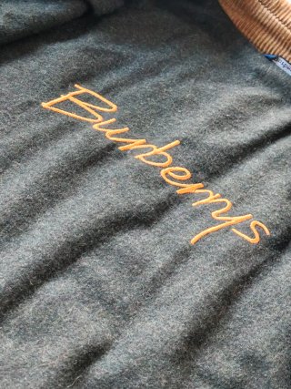 Chaqueta Burberry de Piel caqui