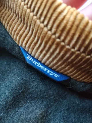 Chaqueta Burberry de Piel caqui