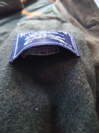 Chaqueta Burberry de Piel caqui