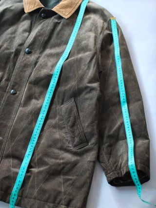 Chaqueta Burberry de Piel caqui