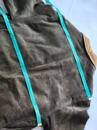 Chaqueta Burberry de Piel caqui