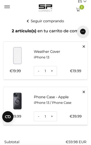 Funda SP Connect Weather Cover iPhone 13 Pro/12