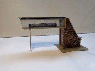Maqueta Pasarela Escala N