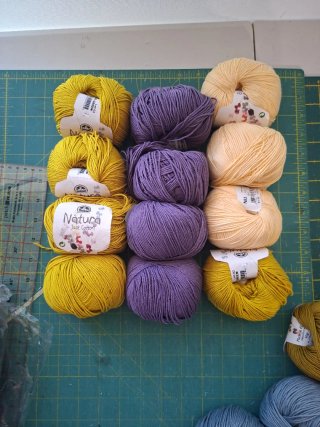 Ovillos de lana DMC Natura Just Cotton