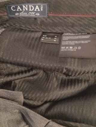 Traje CANDA Gris Regular Fit