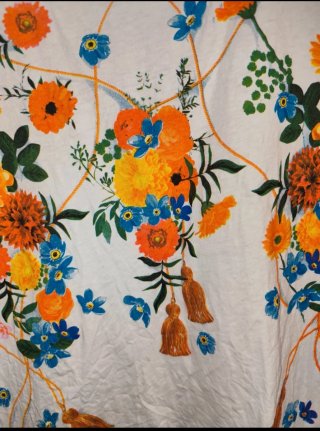 Camiseta Venco Estampado Flores Talla S