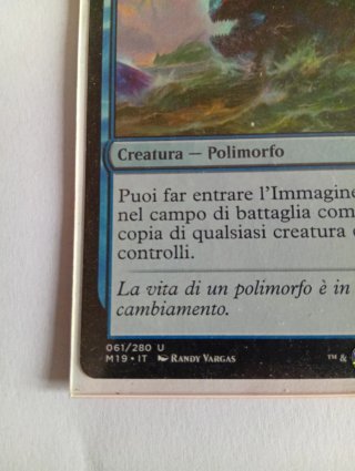 Carta Magic: Immagine riflessa M19 061/280 U