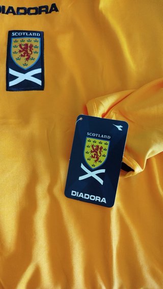 Camiseta selección Escocia 2004