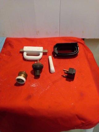 Lote piezas antiguas electricidad