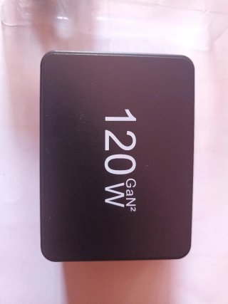 Cargador GaN 120W USB-C PD + QC 6 puertos (3 USB-C