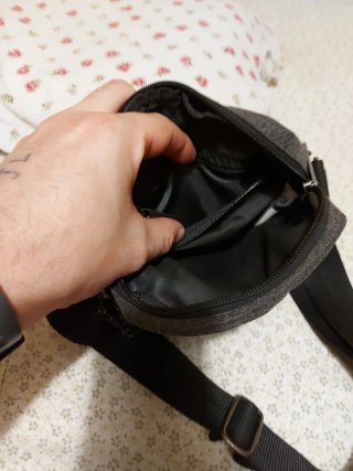 Tracolla Eastpak Grigia Originale