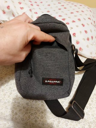 Tracolla Eastpak Grigia Originale