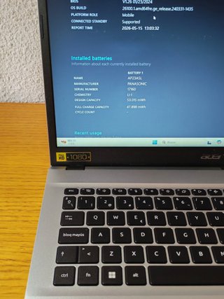 Portátil Acer Aspire 3 / i5-12a / 16GB RAM / 512GB