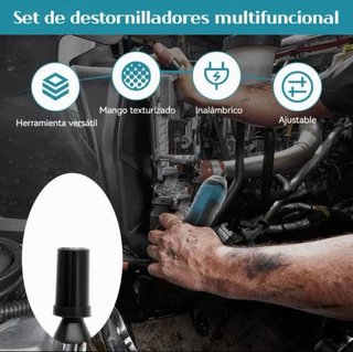 Atornillador Eléctrico Portátil LED