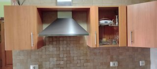 Muebles de cocina con encimera de mármol