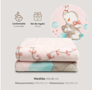 Interbaby - Manta para Cuna Bebé | Extrasuave