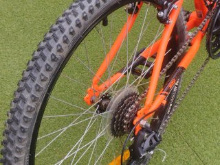 Bicicleta Montaña 24 Rockrider Naranja