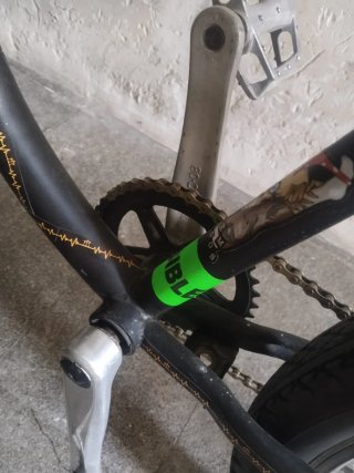 Bicicleta Cruiser Talla 26 Negra