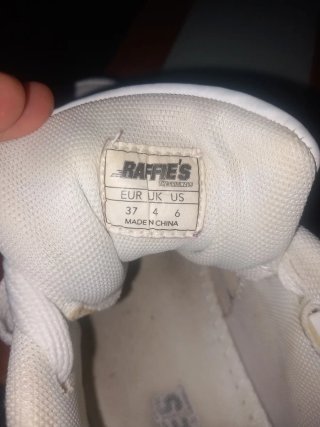 Zapatillas Raffie's Blancas