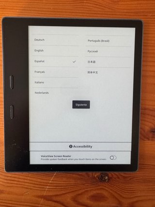 Kindle Oasis 10ª Gen