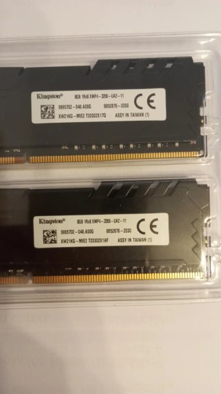 RAM 2x8GB DDR4 3200MHz HyperX Fury