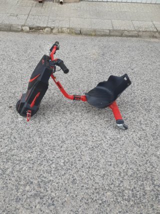 Kart Eléctrico Drift Rojo y Negro