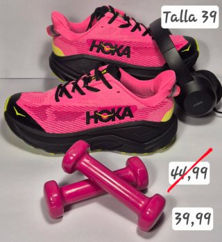 Zapatillas Hoka Talla 40 Negras