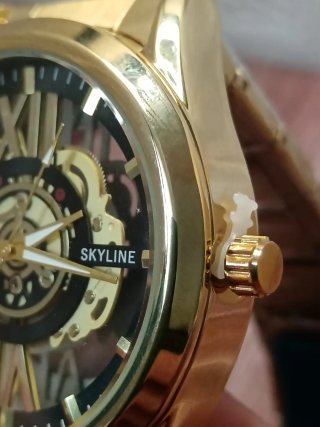 Reloj Automático Chapado Oro 18KLT Hombre