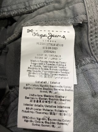 Pantalón vaquero Pepe Jeans gris